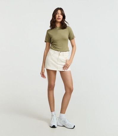 Blusa en Viscosa con Manga Plegada 2