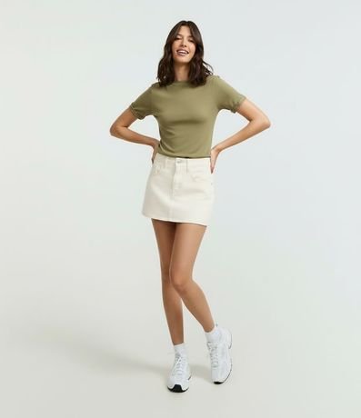 Blusa en Viscosa con Manga Plegada 4