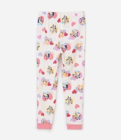 Pijama Infantil con Estampa Bluey y Bingo - Talle 3 a 8  Anos 5