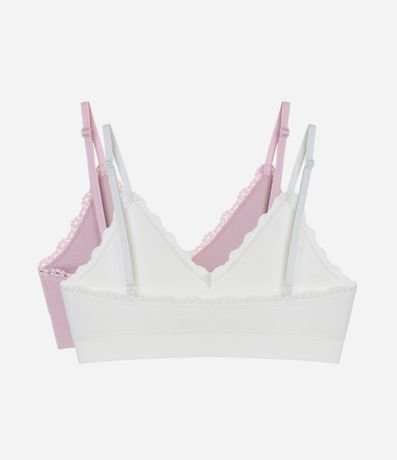 Kit 02 Sutiãs Seamless Sin Copa y Sin Aro 2