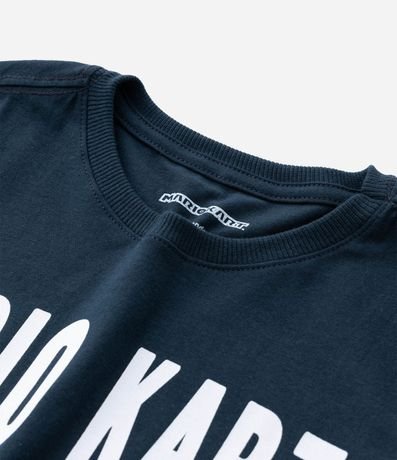 Remera Infantil con Estampa Corrida Mario Kart Speed Trial -Talle 4 a 10 años 4