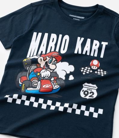Remera Infantil con Estampa Corrida Mario Kart Speed Trial -Talle 4 a 10 años 5