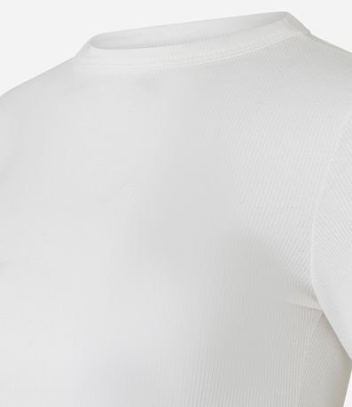 Blusa en Rib con Bajo Redondeado 5