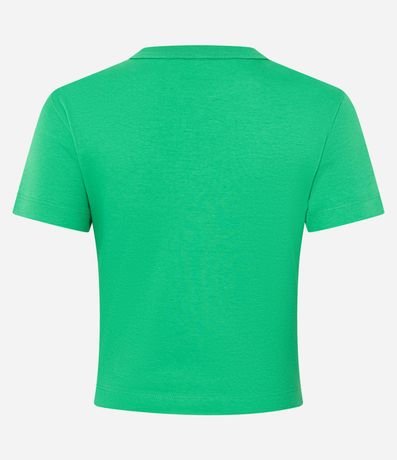 Blusa Cropped en Algodón Interlock 7