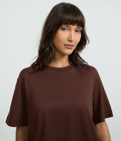 Remera Boxy en Algodón con Manga corta 4