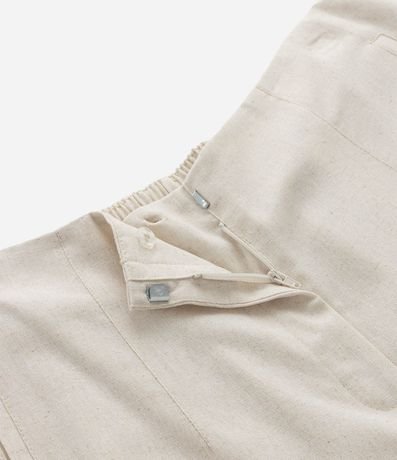 Pantalón Wide Leg sastrería en Viscolino Curve & Plus Size 8