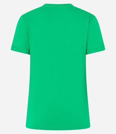 Remera en Media Malla con Manga Corta Doblada 6
