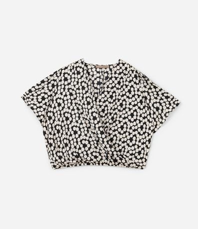 Blusa en Crepé de Lunares Satinado con Manga Sino Curve & Plus Size 3