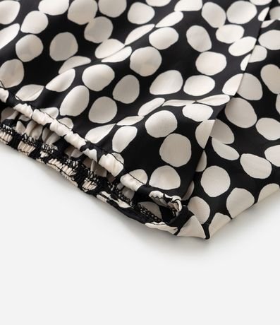 Blusa en Crepé de Lunares Satinado con Manga Sino Curve & Plus Size 6