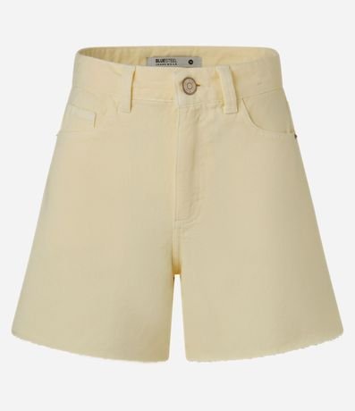 Short Mom en Sarga con Bolsillos 5