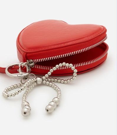 Billetera Mediana con Forma de Corazón y Moña 4