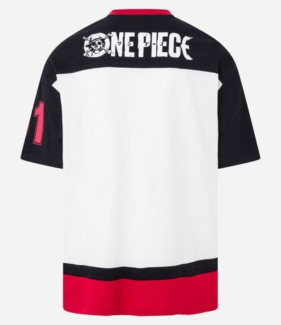 Remera Relaxd en Algodón con Estampa One Piece 10