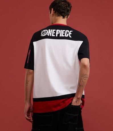 Remera Relaxd en Algodón con Estampa One Piece 4