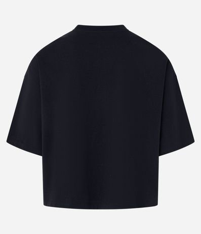 Remera Oversized en Algodón con Estampa Tribal 7