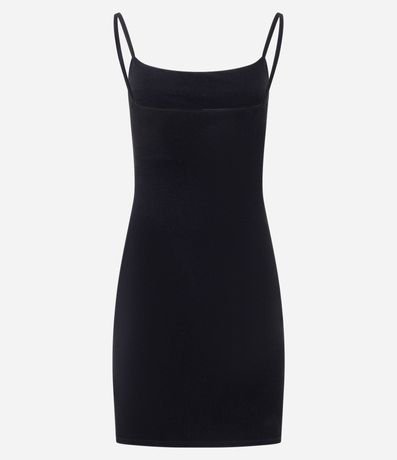 Vestido Básico en Cotton con Breteles Finos 6