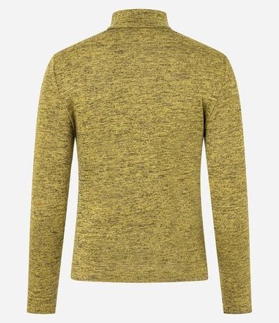 Blusa Texturizada con Cuello Alto y Manga Larga 7