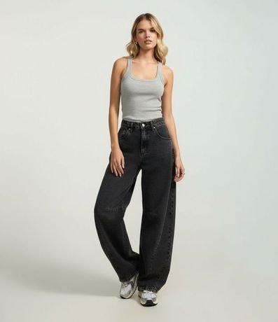 Blusa Musculosa en Rib 5