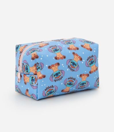 Neceser Tijolo con Estampado Stitch Carpincho