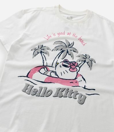 Remera Infantil Comfort con Estampa de Hello Kitty - Talle 5 a 14 años 5