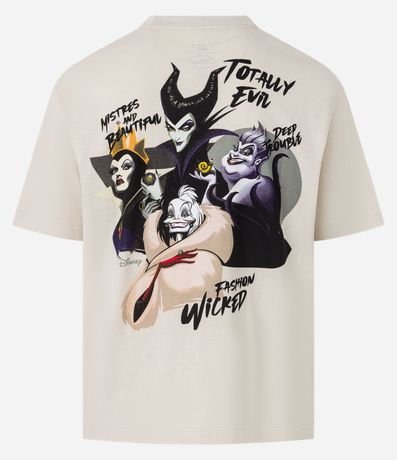 Remera Boxy en Algodón con Estampa Lettering The Villains Club Baddies Disney 7