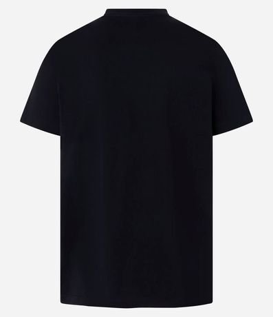 Remera Regular en Algodón con Estampa Lettering 7