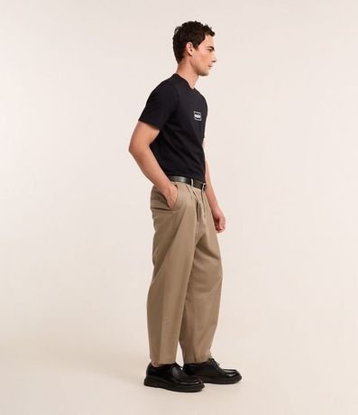 Remera Regular en Algodón con Estampa Lettering 4