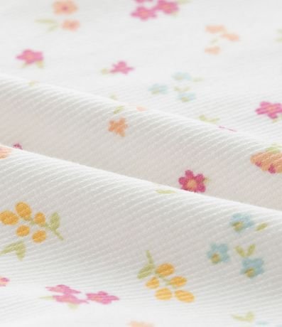 Body Infantil con Estampa Floral Liberty - Talle 0 a 18 Meses 3