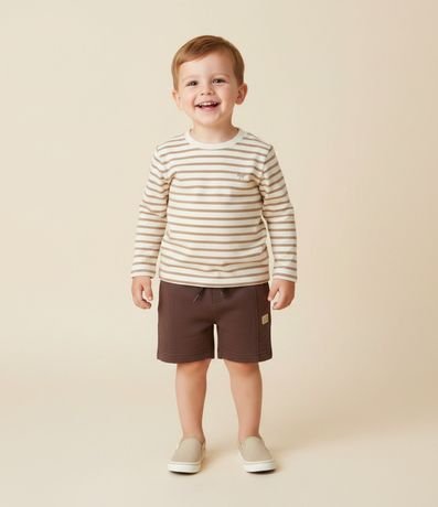 Remera Infantil Comfort Rayada – Talle 1 a 5/6 años