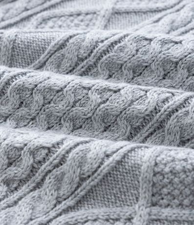 Chaleco Infantil en Efecto Punto con Trama Trenzada – Talle 1 a 5/6 años 3