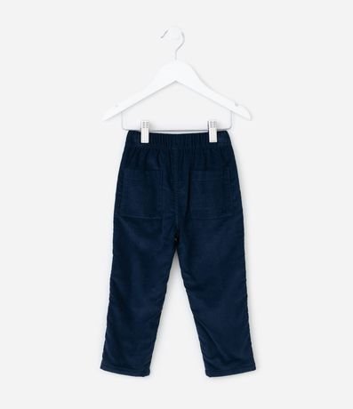 Pantalón Infantil en Terciopelo con Cintura Elástica – Talle 1 a 5 años 2