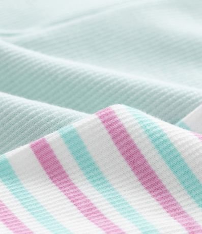 Kit 02 Bermudas Ciclista Lisa y Rayada - Talle 1 a 6 años 3