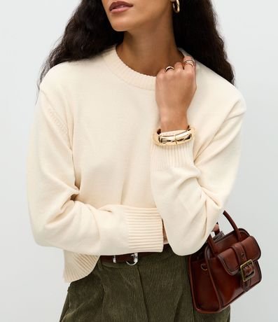 Suéter con Manga Larga en Chenille 2