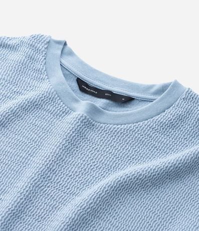 Remera Boxy en Algodón Texturizada 8