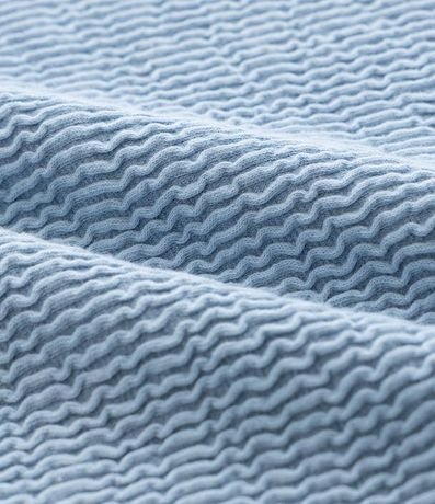 Remera Boxy en Algodón Texturizada 9