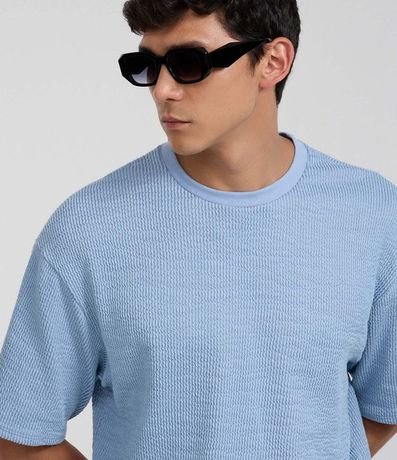 Remera Boxy en Algodón Texturizada 4