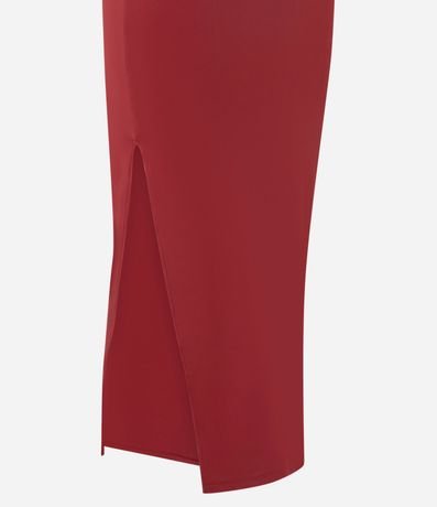 Vestido Long Midi en Poliamida con Escote en la Espalda 8