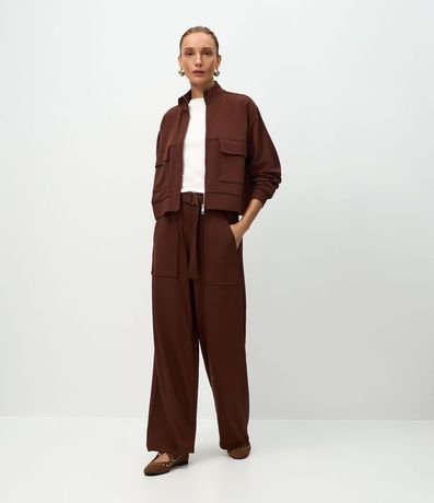 Campera Alargada en Algodón sin Felpa 2