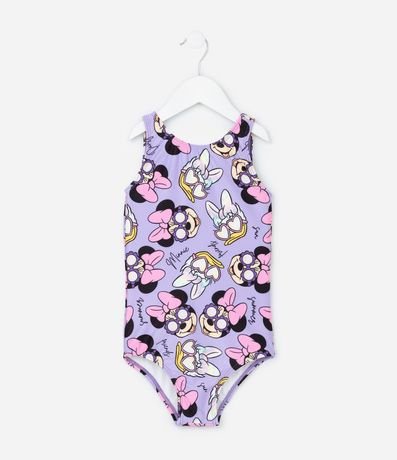 Malla Infantil con Estampa Minnie y Margarita - Talle 2 a 6 años