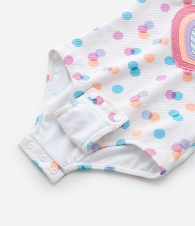 Malla Infantil en Microfibra con Corazón Bordado  - Talle 2 a 4 años 4