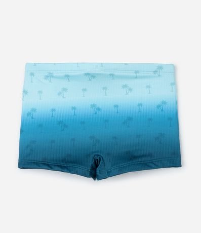 Sunga Boxer Infantil con Estampa Degradé y Palmeras - Talle 5 a 14 años 2
