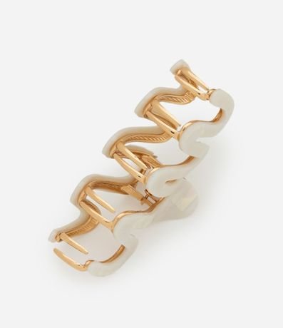 Pinza para el Pelo en Formato Ondulada en Resina 2