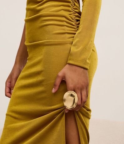 Maxi Anillo Chapa con Efecto Martillado 4