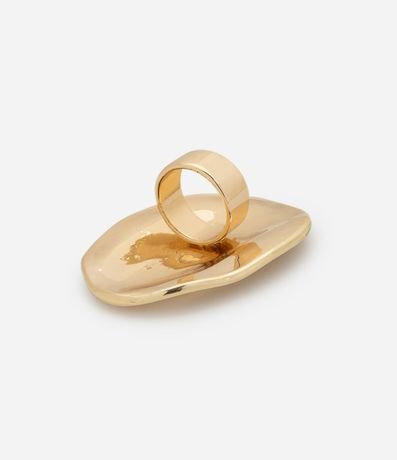 Maxi Anillo Chapa con Efecto Martillado 3