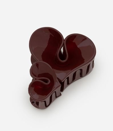 Hebilla para el Pelo en Formato de Corazón Doble