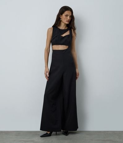 Mono Femenino de Sastrería Pantalona Sin Mangas 2