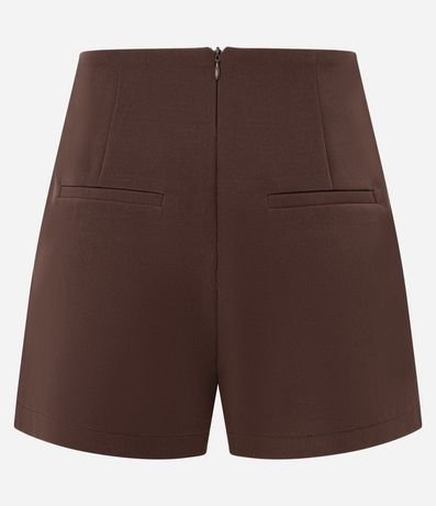 Short Pollera Corto en Sastrería con Traspase Redondeado 2