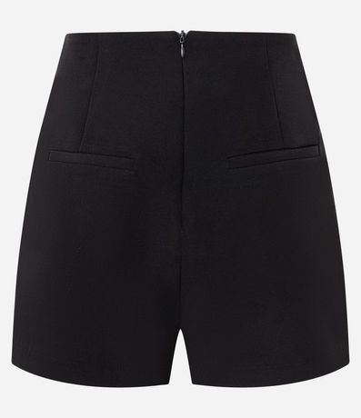 Short Pollera Corto en Sastrería con Traspase Redondeado 2