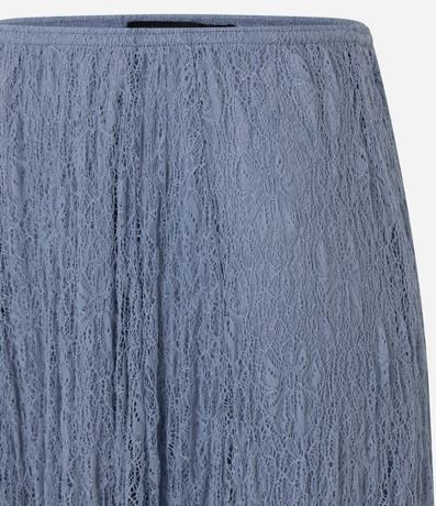 Pollera Evasê New Midi en Encaje con Forro 7