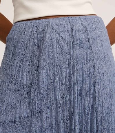 Pollera Evasê New Midi en Encaje con Forro 4