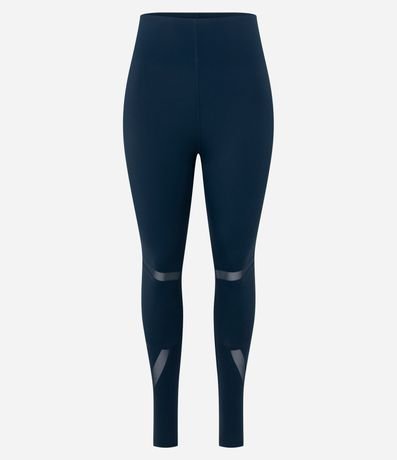 Pantalón Legging Deportiva en Microfibra con Recortes en Tela 5
